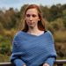 Misty Lake Wrap Sweater pattern 