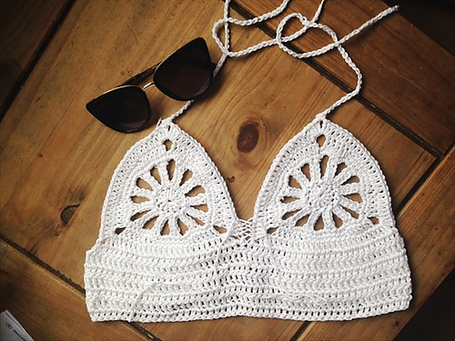 Flower Crop Top photo 1