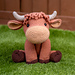 Holly the Highland Cow pattern 