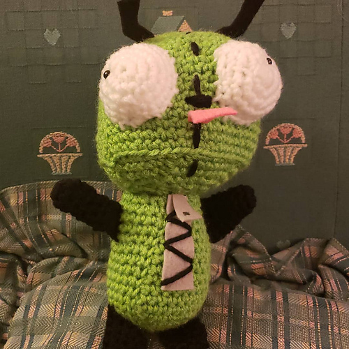 Invader Zim GIR Plush - byhighxflyer