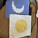 Sun and Moon Mini Wall Hanging pattern