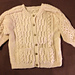 Longline Aran Cardigan pattern 