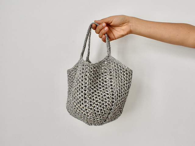 granny square net bag