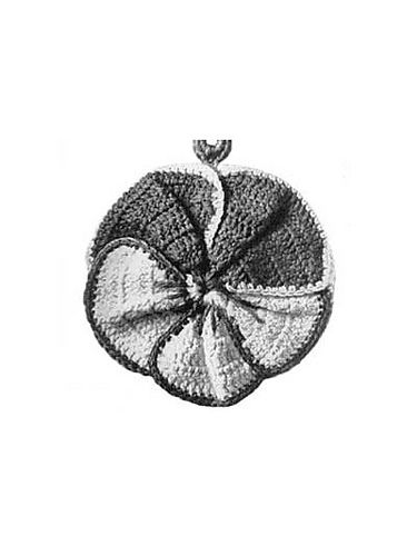 Pansy Potholder photo 2
