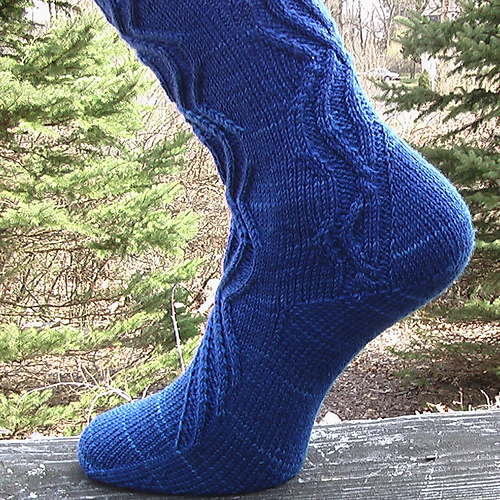 Ravelry: Bigger On the Inside Socks pattern by Heidi Nick