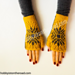 Baltic Sun Fingerless Gloves pattern 