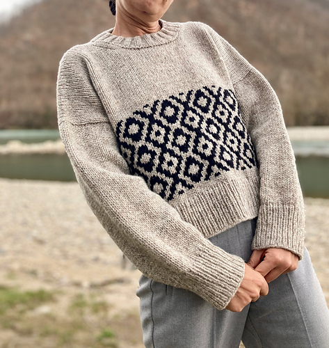 Ravelry: Omorika2 Sweater pattern by Vanja Tubin