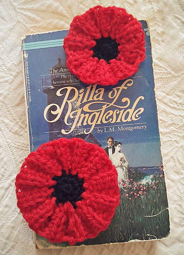 Knit-Look Crocheted Poppy photo 4