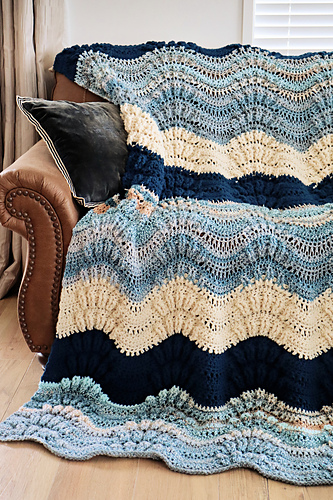 Coastal Vibes Afghan