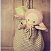 Cotton Hanging Storage Basket pattern 