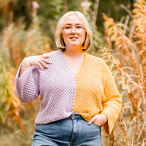Ravelry: Gracie V Neck pattern by Holly Woodward Designs
