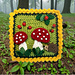 Granny Square Mushroom Crochet pattern 