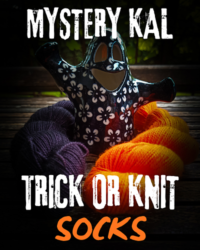 Trick or Knit Socks