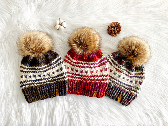 Ravelry: The Cozy Cabin Beanie pattern 