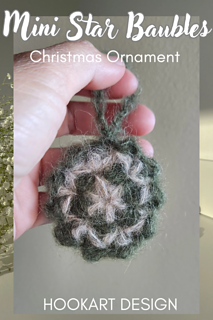 Christmas Ornament Mini Star Baubles