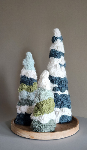 Giant Snow Capped Christmas Tree