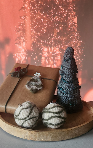 Snow Capped Ornaments