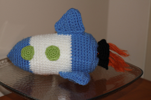 Ravelry: Rocket Ship pattern by CraftyAnna