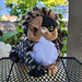 Tortoiseshell Smoosh-Faced Cat pattern
