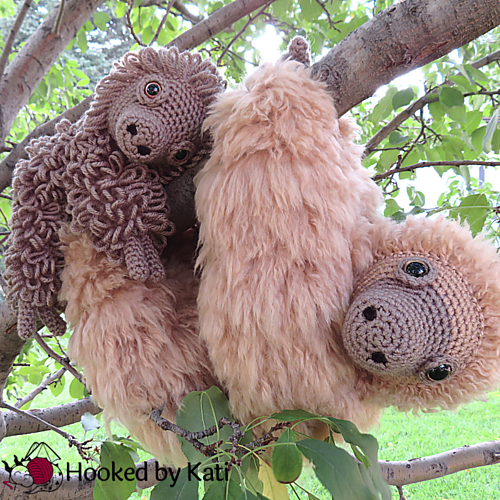 Ravelry: Dell the Baby Sloth pattern by Hooked by Kati