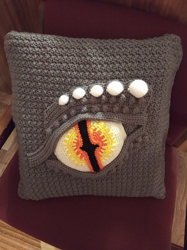 Dragon Eye Pillow photo 3