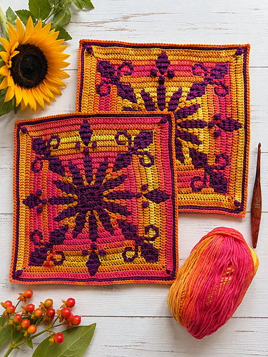 Mosaic Sunflower Blaze