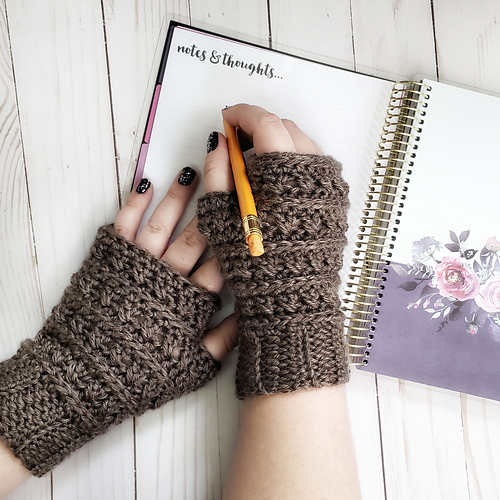 All My Exes Fingerless Mittens photo 4