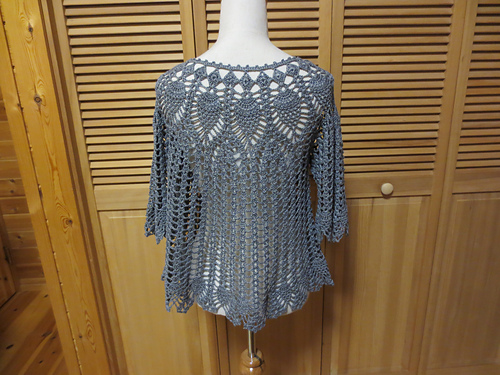 Round-yoke Cardigan 丸ヨークのカーディガン 다른 모습 1
