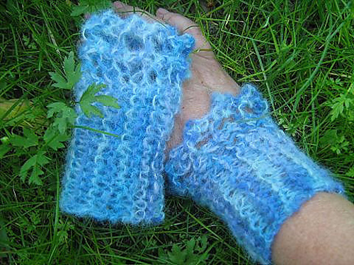 Muddar med spets i silkealpaca photo 1