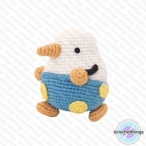 Huffin Puffin Amigurumi