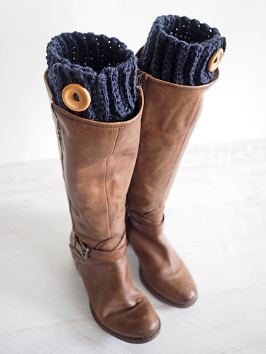 Even Moss Stitch Boot Cuff photo 5