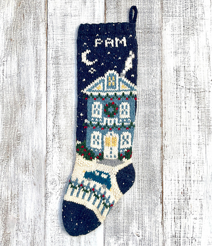 Wedgwood House Christmas Stocking