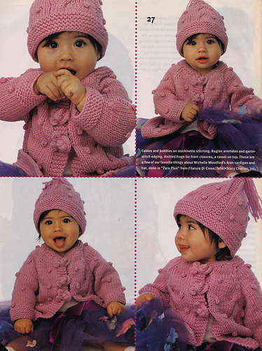 CABLES & BOBBLES BABY SET photo 2