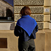 Triangle scarf pattern 