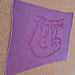 Kinderdecke Faultier pattern