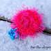 Fuzzy Charm Hair Accessory pattern 