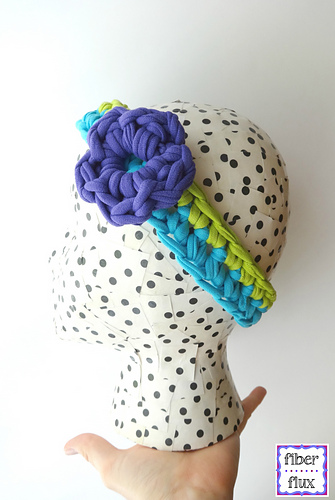 T-Shirt Yarn Headband photo 3