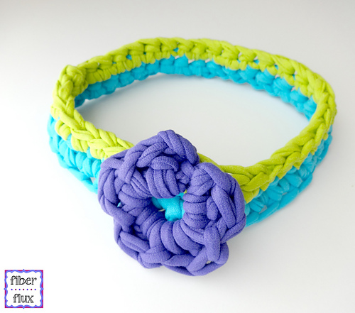T-Shirt Yarn Headband photo 1