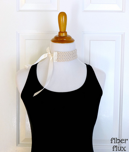 Bamboo Lace Headband and Necklace photo 5