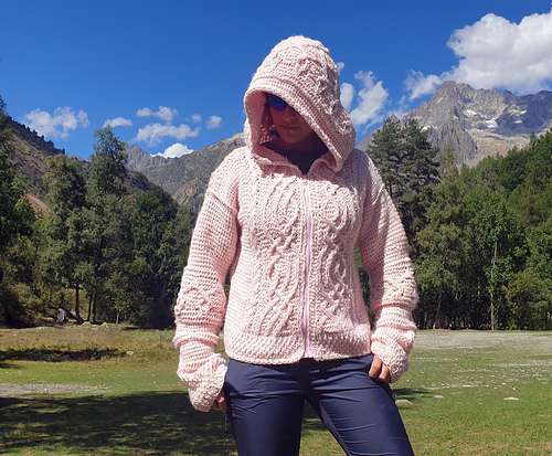 Rhodonite Cardi