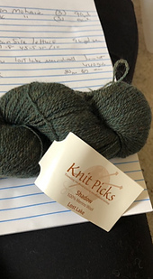Midnight Shadow Mesh Twist Knit