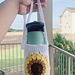 Sunflower Bottle Holder pattern
