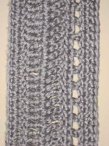 Ravelry: forcefield scarf pattern by Keri Wolfe