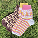 Rosy Maple Moth Sock Set pattern