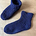 Super easy crochet socks pattern