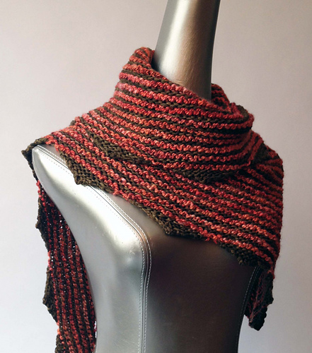 Carousel Scarf, Heavy Worsted Version photo 3