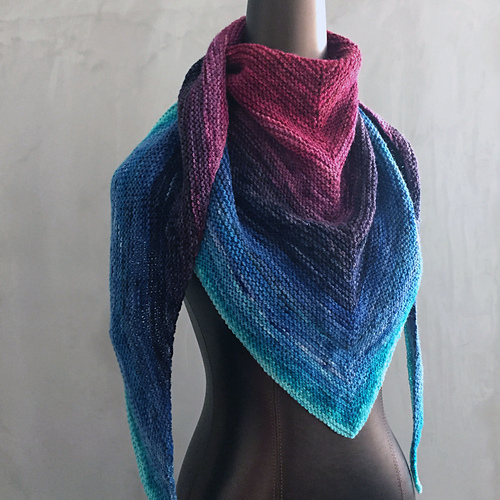 Ravelry Treasure Cake Shawl pattern by Cate CarterEvans