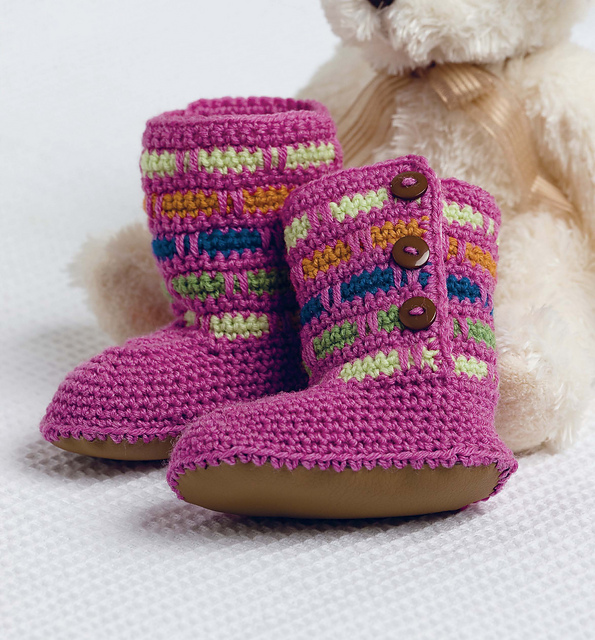 Ravelry Popsicle Boots pattern by Robyn Chachula