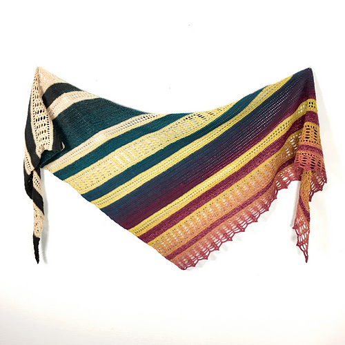 Ravelry Where We Meet Shawl pattern by In the Yarn Garden