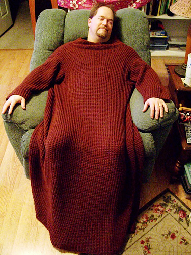 Wrap-ghan (knit) photo 2